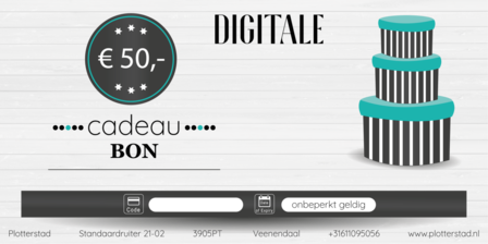 Digitale Cadeaubon t.w.v. &euro; 50,-