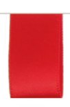 Satijn Lint Double Face 25mm Red