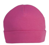 Baby Beanie/Mutsje Fuchsia