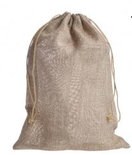 Large Jute Look Zak 20x30cm Naturel