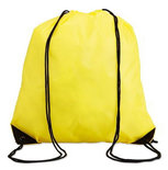 Gym/Zwem Tas Polyester Geel