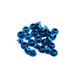 Eyelets metallic dark blue