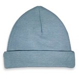 Baby Beanie/Mutsje Grey/Blue mt. 62-68