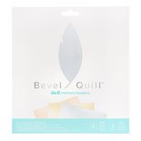 We R Memory Keepers Bevel Quill Board Sheets Metallic
