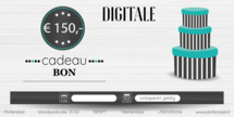 Digitale Cadeaubon t.w.v. € 150,-