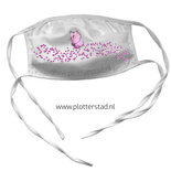 Sublimatie Mondkapje 22 x 9cm met touwtjes