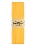 Oaki Doki Tricot de luxe biaisband 20mm - 711 geel