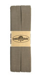 Oaki Doki Tricot de luxe biaisband 20mm - 543 Taupe
