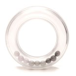 Rammelaar met grijze balletjes 63mm