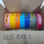 Restant rollen Oracal 8300 Serie Transparant 7st.