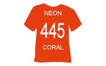 445 Premium Neon/Fluor Coral