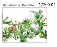 Stenzo Paneel 120x150cm Giraf White