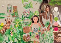 Stenzo Paneel 120x150cm Giraf White
