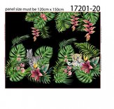 Stenzo Paneel 120x150cm Zebra Black