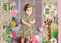 Stenzo Tricot Giraffe In The Jungle White