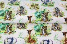 Stenzo Tricot Jungle Baby's White