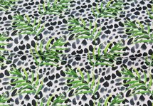 Stenzo Tricot Animal Print With Leaves