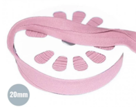 Tricot Biaisband 20mm Oud Roze