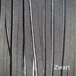 Paspelband Elastisch Zwart