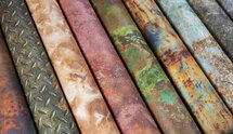 12" X 12" Premium gummed Paper Pad Metal Textures