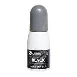 Silhouette mint inkt black
