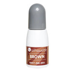 Silhouette mint inkt brown