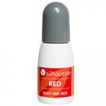 Silhouette mint inkt red