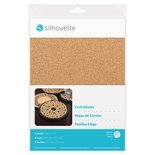 Silhouette cork sheets