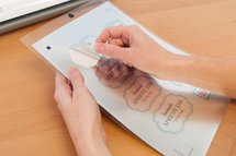 Silhouette printable silver foil