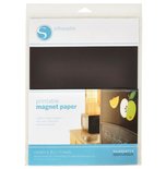 Silhouette printable magnet paper