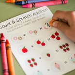 Silhouette printable scratch-off