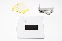 Silhouette mint stamp sheet 30x60mm
