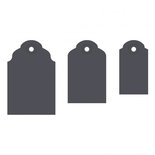 Vaessen Creative 3-in-1 label pons geschulpte rand