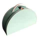 28cm koffertje half rond mint