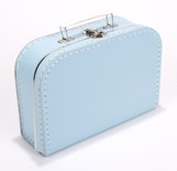 30cm koffertje baby blauw