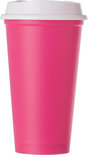 520ml kunststofbeker roze