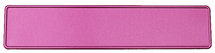 Glitter roze kentekenplaat