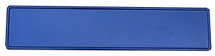 Glitter blauw kentekenplaat