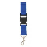 Keycord Met Neksluiting Konings Blauw