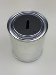 Blikje 750ml Spaarpot