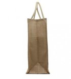 Jute tas klein 30+20x30cm