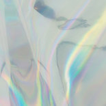 725387 Silver -iridescent- CC heat activated foil