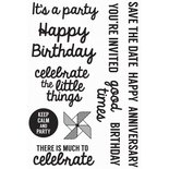 Kaisercraft - Pop! Quotes clear stamp
