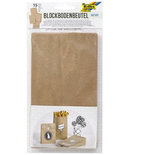 Block bottom bag kraft
