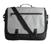Schouder Tas Met Flap Grijs
