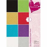 A4 Glittered Paper Pack