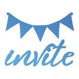 CC Invite Sentiment & Banner Mini Die