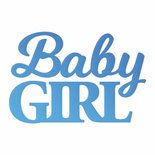 CC Baby Girl Sentiment Mini Die