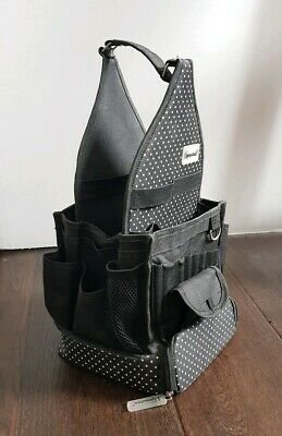 Mini Craft Tote Liquorice Dot