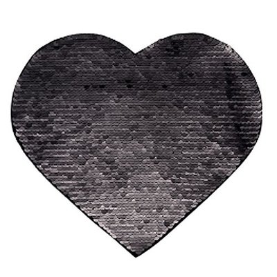 Sublimatie sequins patch hart
